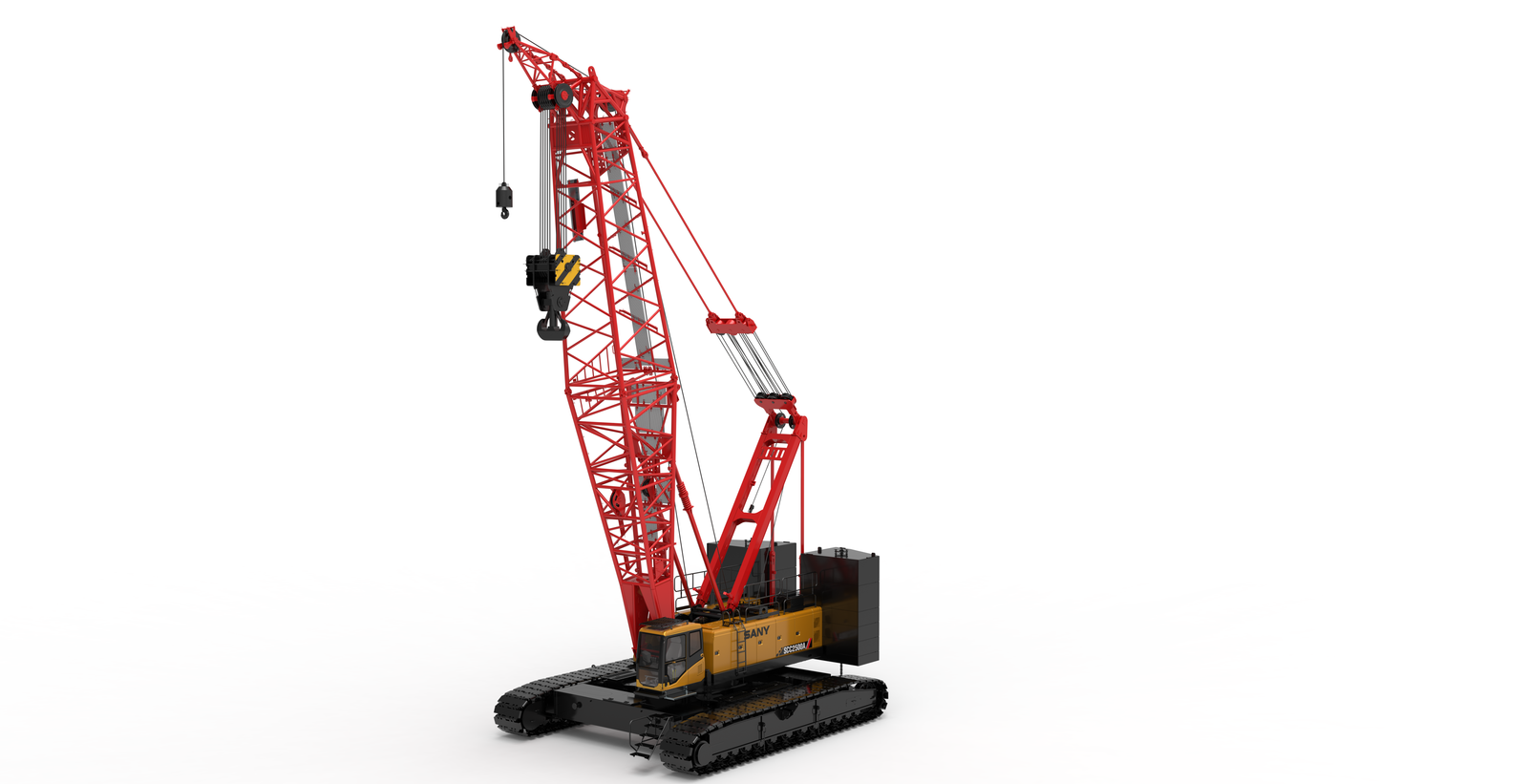 Sany SCC2500A 250t Crawler Crane - Sany Crane